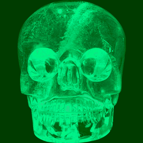 green skull